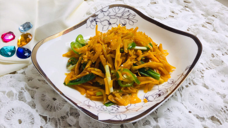 清炒南瓜丝