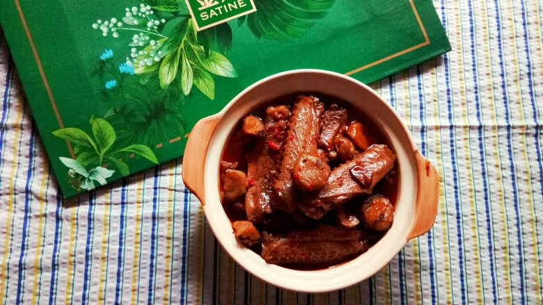 板栗啤酒鸭翅立冬美食