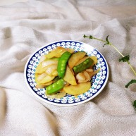 荷兰豆洋葱土豆片