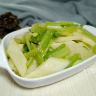 西芹炒山药