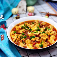 肉末炖豆腐