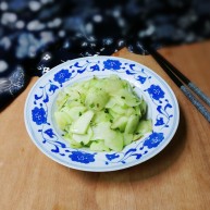 青蒜焦香佛手瓜