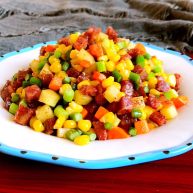 10分钟快手菜五彩什锦小炒