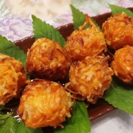 炸胡萝卜丸子