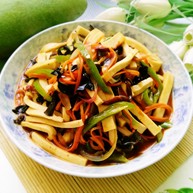 鱼香千叶豆腐丝