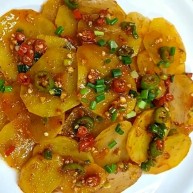 凉拌香辣土豆片