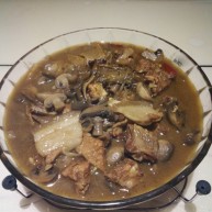 小鸡野鸡炖蘑菇