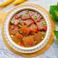 红烧魔芋豆腐