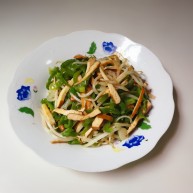 香干豆芽炒辣椒