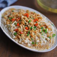 蒜蓉粉丝蒸金针菇