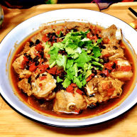 豆豉剁椒蒸排骨