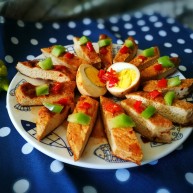 美味素菜之卤豆腐＋卤蛋