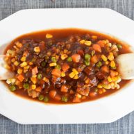 大厨教你做素斋馆里的松鼠桂鱼简单美味