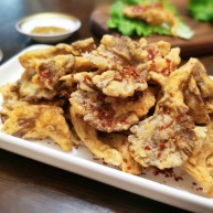 炸平菇（多口味超详细）