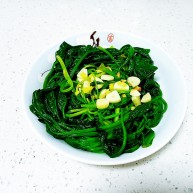 清炒油麦菜、菠菜