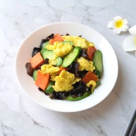 黄瓜木耳炒鸡蛋