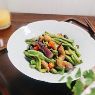 豇豆烧茄子