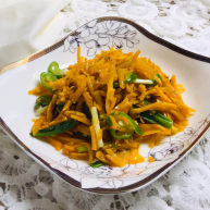 清炒南瓜丝