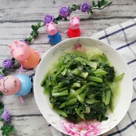 厨房挑战素菜清炒春菜