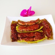 虎皮尖椒酿肉
