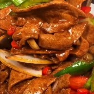 家常小炒之洋葱炒猪肝