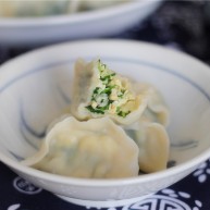 小白菜鸡蛋虾皮饺子