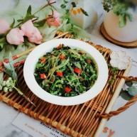 凉拌菠菜粉丝