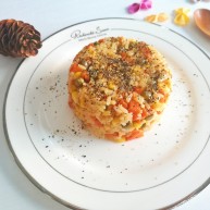 午饭君素食田园炒饭