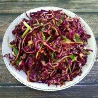 凉拌紫甘蓝
