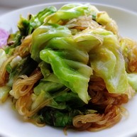 卷心菜炒粉丝