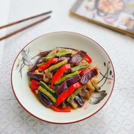 豇豆烧茄子