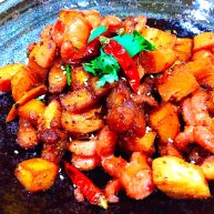 火爆麻辣土豆鸡