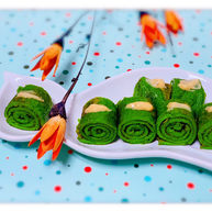 菠菜蛋卷