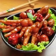 香辣卤鸡爪