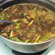 牛腩白萝卜火锅