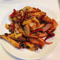 干锅洋葱鸡翅