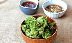 4、醋味榆钱饭,完成