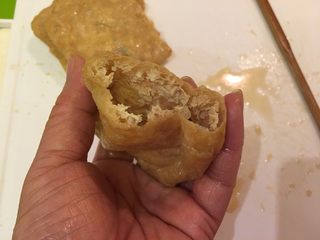 29、花样豆皮饭团,撑开豆皮如口袋状