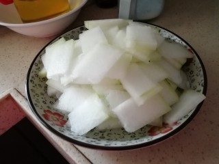 5、红烧冬瓜,切片