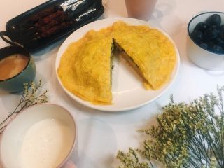 29、坚持做早餐的200天,千层蛋包饭~烤牛肉串~酸奶