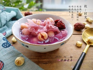 13、紫薯银耳莲子羹,美美哒！健康又养生！