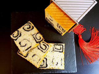 13、芝麻酱花纹吐司,味道也超棒哦