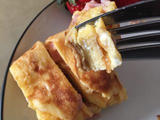 8、「吃货久久」小森日系鸡蛋卷升级版,来张侧面照