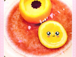 8、香橙蒸蛋,完成啦