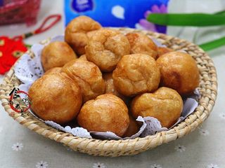 13、红糖油果,第二天蒸一蒸又会回软美味