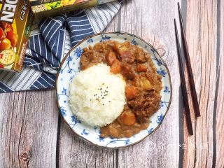 15、日式咖喱饭  家庭方便版,完成