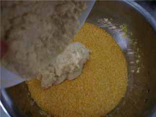 3、粗粮细作的酸甜果干小窝窝,加入豆渣