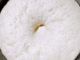 3、龙猫豆沙包,面团醒发至2倍大，待用，做龙猫眼睛和肚皮。