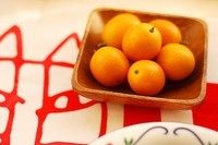 1、金桔蜜,金桔加盐和水浸泡30分钟，洗干净控干水备用。