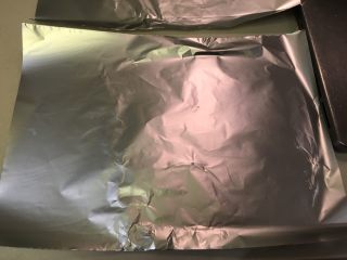 9、宝船蒸,铝箔撕20x30cm大小